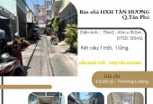 CHÍNH CHỦ bán nhà HXH Tân Hương 75m2,6.29 tỷ, gần chợ Tân Hương